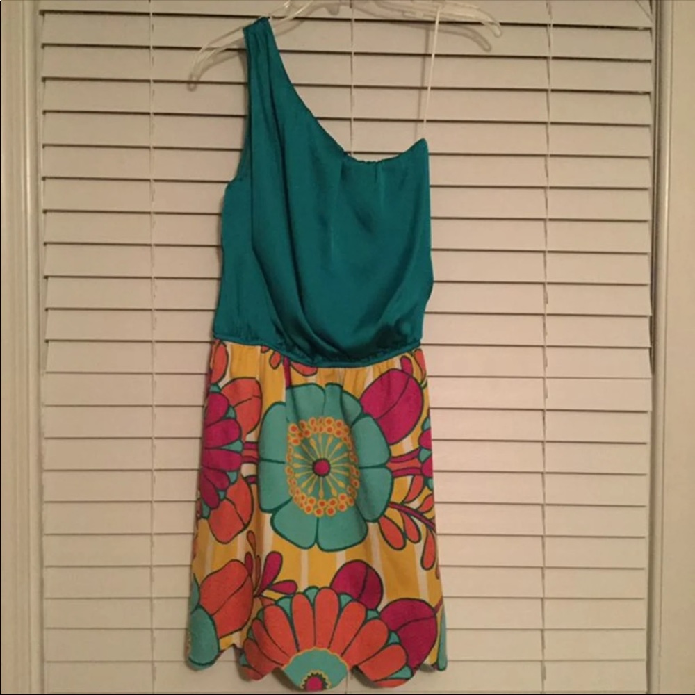 Judith March One Shoulder Dress